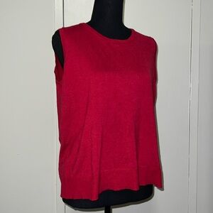 Preswick and moore size XL red vest vintage